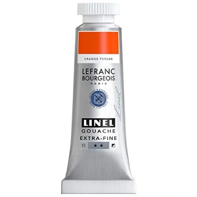 Afbeelding van Lefranc &amp; Bourgeois Linel Gouache Extra Fine Persian Orange 167 14ml