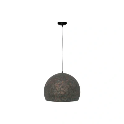 Afbeelding van Fori hanglamp, Ø 45 cm, bruin, metaal