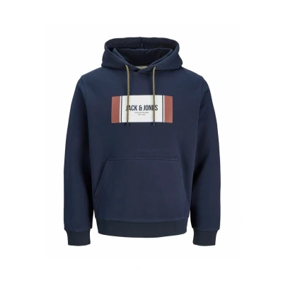 Afbeelding van Jack &amp; Jones Hoodie, Heren, Maat: XL, Navy blazer