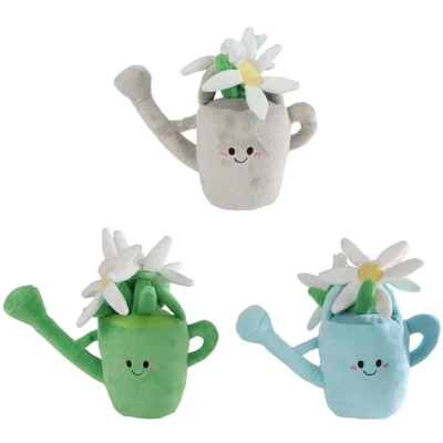 Afbeelding van Take Me Home Knuffel Plant Pluche Gieter met Bloemen, 20cm