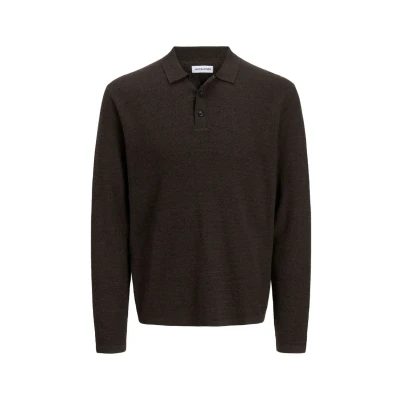 Afbeelding van Jack &amp; Jones Jjegeorge Poloshirt, Heren, Maat: Small, Delicioso detail w black