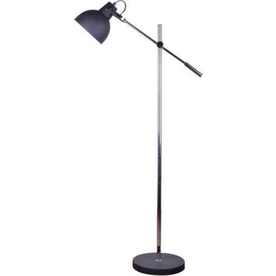 Afbeelding van Arras Single Industrieel Design Vloerlamp 1 Lichts Zwart