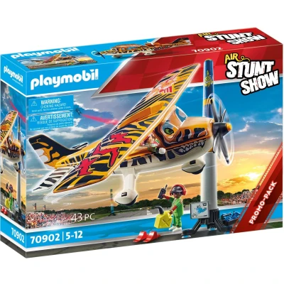 Afbeelding van PLAYMOBIL Air Stunt Show Propellorvliegtuig &quot;Tiger&quot; 70902