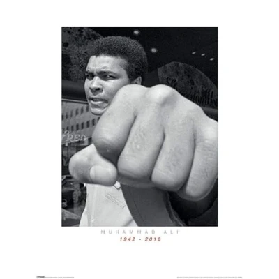Afbeelding van Kunstdruk Muhammad Ali Commemorative Punch 60x80cm