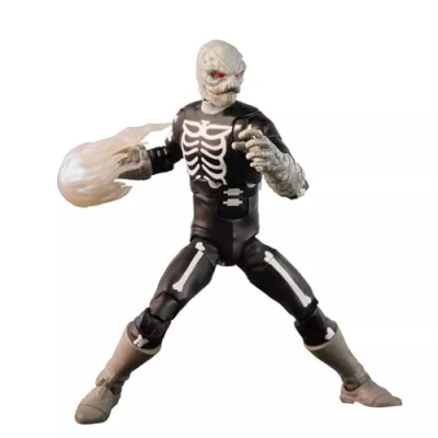 Afbeelding van Hasbro Power Rangers Actiefiguur x Cobra Kai Ligtning Collection Skeleputty 15 cm Multicolours