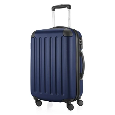Image de HAUPTSTADTKOFFER SPREE Valise rigide, chariot extensible, bagage à 4 roulettes doubles, TSA, Noir, 65 cm, de longueur moyenne