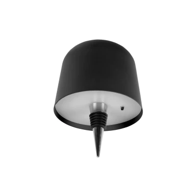 Afbeelding van Leitmotiv Bottle Lamp Cone Hat LED Zwart