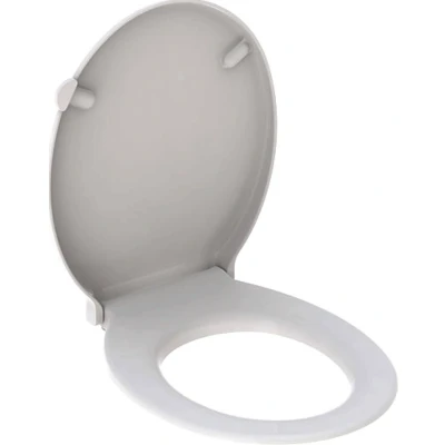 Afbeelding van Geberit 300 Comfort toiletzitting met deksel wit