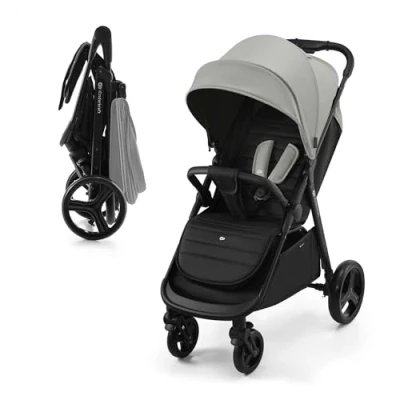 Afbeelding van Kinderkraft RINE Kinderwagen Opvouwen met één hand Grijs
