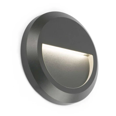 Afbeelding van Ronde LED outdoor wandlamp Grant