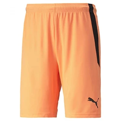 Afbeelding van Puma Teamliga Short Heren Fluo Oranje Maat: M