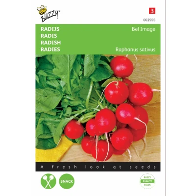 Afbeelding van Radijs Bel Image, Ronde Rode Kortlof