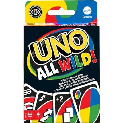 Image de Jeu de cartes Mattel Uno All Wild