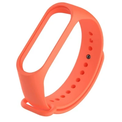 Afbeelding van Xiaomi Mi band 3 / 4 5 6 7 bandje OneColor Oranje