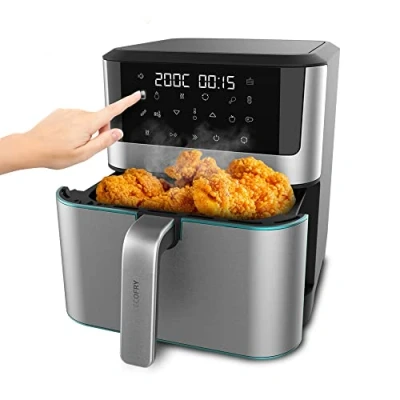 Afbeelding van Cecotec Cecofry Supreme 8000 luchtfriteuse, 8 liter, 1800 W, temperatuur van 30 C tot 200 C, 10 vooraf ingestelde modi, voorve