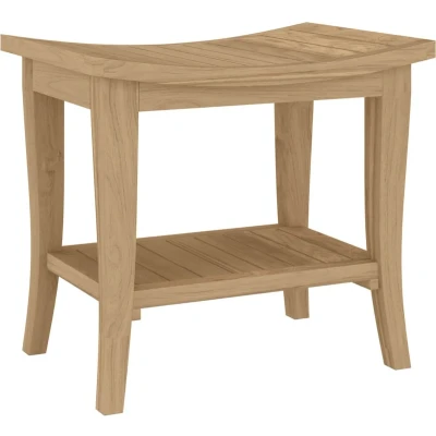 Afbeelding van Badkamertafel 50X35X45 Cm Massief Teakhout