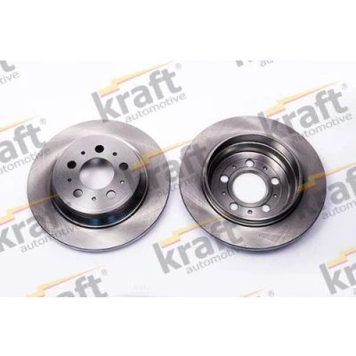 Afbeelding van KRAFT Remschijf VOLVO: V70 2, S80 I, XC70 I Cross Country 288, 288mm 12,0mm 5 volledig 6056350 Remschijven