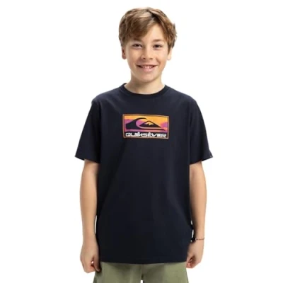 Afbeelding van Quiksilver EV Gradient BOX Tshirt print voor kinderen, Maat: 140, Ktp