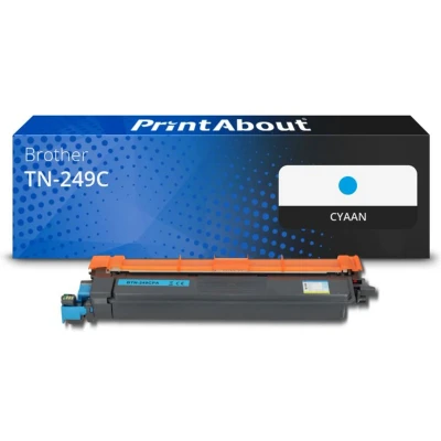 Afbeelding van Huismerk Brother TN 249C Toner Cyaan