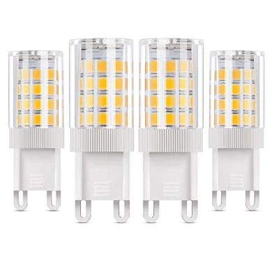 Afbeelding van Vicloon G9 LED lamp 5W vervangt 50W halogeen warmwit 3000K / niet dimbaar 360 kijkhoek, 85 265V AC, set van 4 stuks