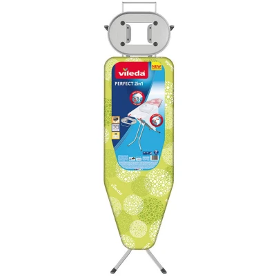 Afbeelding van Strijkplank Vileda Perfect 161266 122 x 44 cm Groen Metaal Plastic 2 in 1