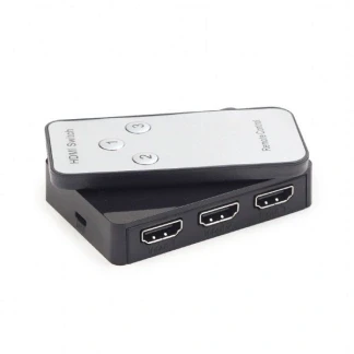 Afbeelding van HDMI switch Cablexpert 3 poorts (Afstandsbediening, 4K@30Hz, HDCP)