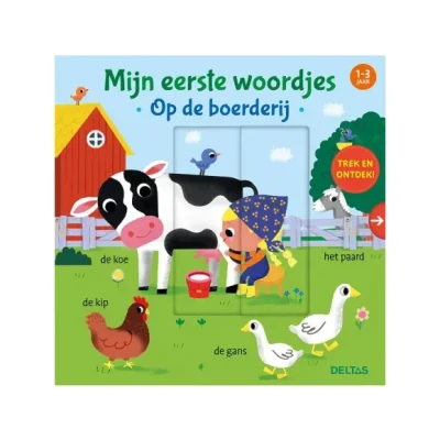 Afbeelding van Mijn eerste woordjes Op de boerderij 1 3 jaar