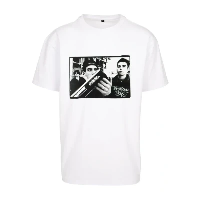 Afbeelding van Upscale by Mister Tee Tshirt print, Heren, Maat: Large, White