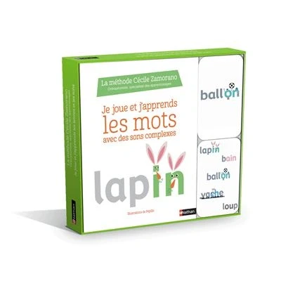 Image de Coffret Je joue et j&#039;apprends Les mots avec des sons complexes