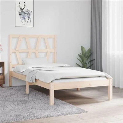 Afbeelding van Bedframe massief grenenhout 90x200 cm