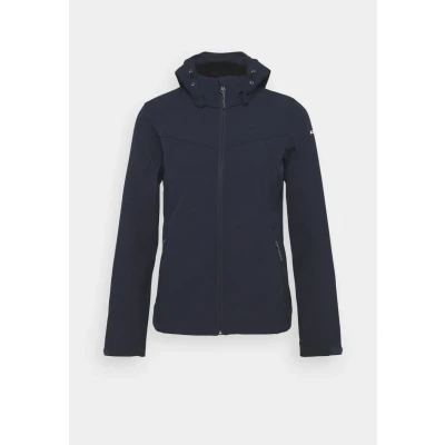 Afbeelding van Brenham Softshell Jas Dames Dark Blue 200 36 Blauw Outdoor Jack