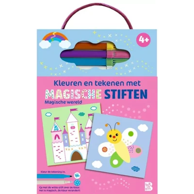 Afbeelding van Kleuren en tekenen met Magische stiften: wereld