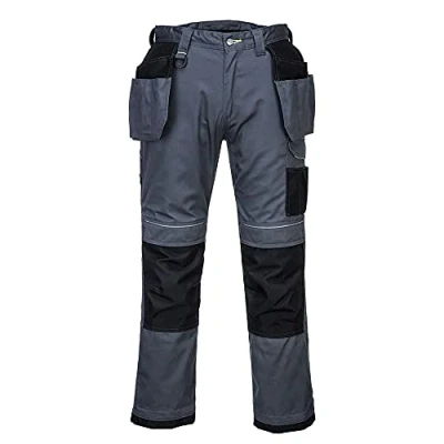 Afbeelding van PW3 Werkbroek met holsterzakken maat 28, Zoom Grey/Black Short