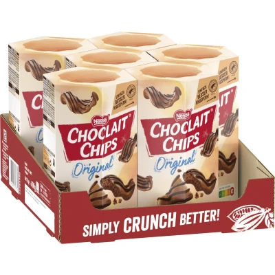 Afbeelding van Choclait Brown Chips 6x115g