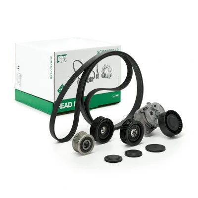 Afbeelding van INA 529 0115 20 Poly V riem set Met vrijlooppully MERCEDES BENZ: E Class Saloon, CLC, C Saloon