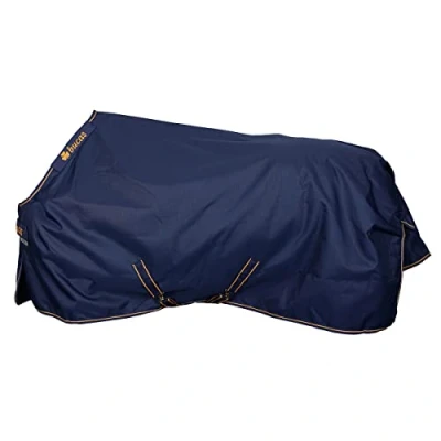 Afbeelding van Bucas Irish Turnout Extra 300g 125/168 Navy/Gold Agradi.be