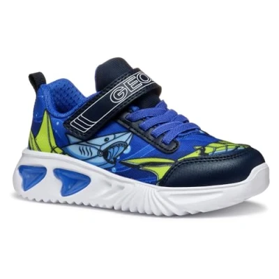 Afbeelding van Geox Light UP Assister BOY Sneakers laag voor kinderen, Maat: 37, Royal/navy Imitatieleer/ textiel