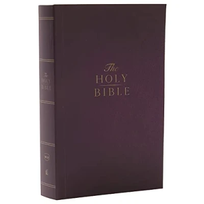 Afbeelding van NKJV Compact Paragraph Style Bible w/ 43,000 Cross References, Purple Softcover, Red Letter, Comfort Print: Holy Bible, New King James Version