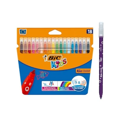 Image de BIC POCH 18 FEUT KID COULEUR ASS