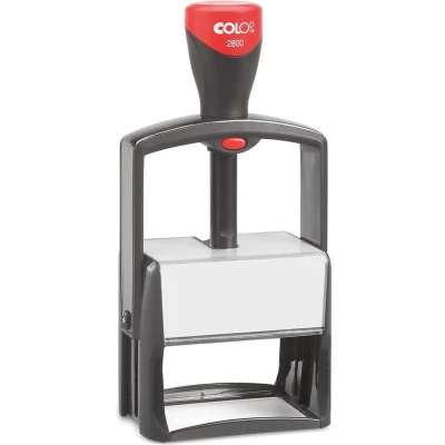 Afbeelding van Tekststempel Colop 2800 personaliseerbaar 10regels 68x49mm