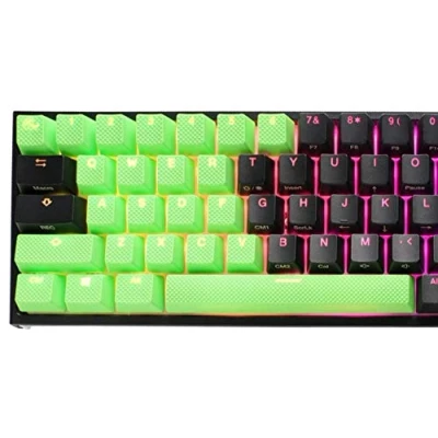 Afbeelding van Ducky Keycap set Rubber 31 KeysGreen
