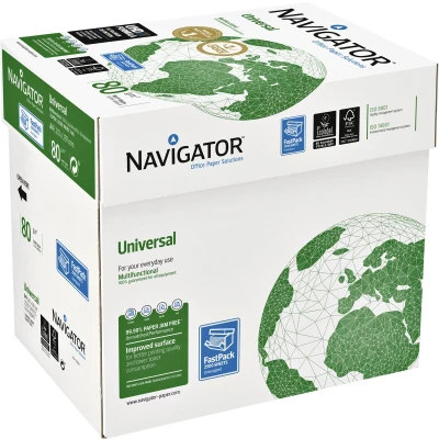 Afbeelding van Kopieerpapier Navigator Universal Nonstop A4 80gr wit
