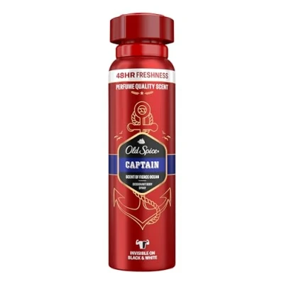 Afbeelding van 6x Old Spice Deospray 150ml Captain