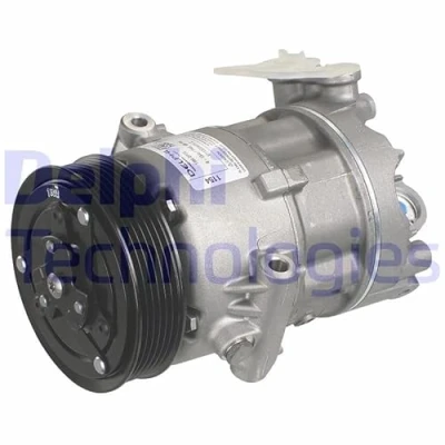 Afbeelding van DELPHI TSP0155992 AC Compressor 5CVC PAG 46 Met compressorolie FIAT: Tipo Saloon