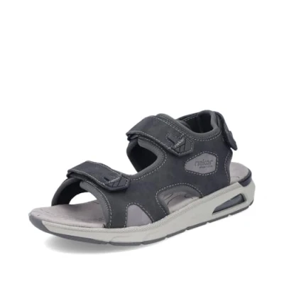 Afbeelding van Rieker Klassieke herensandalen 29151, Zwart 00, 42 EU Large