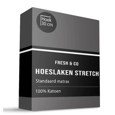 Afbeelding van Comfort Hoeslaken Jersey 160 x 200 cm Creme Koopjedeal.nl Altijd de beste deal