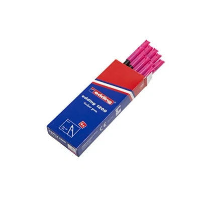 Afbeelding van Markeerstiften Edding 1200 Neon Roze (10 Stuks)