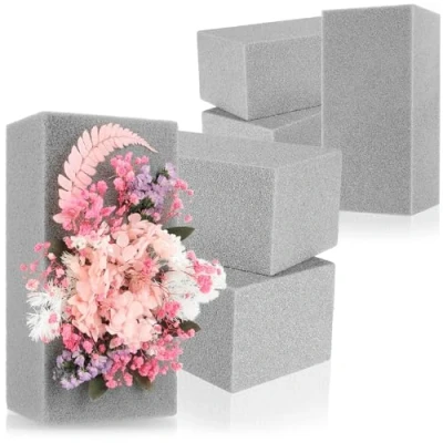 Afbeelding van COM FOUR® 6 x plug in Compositie voor bloemstukken schuim bloemenschuim handgemaakte spons bruiloft