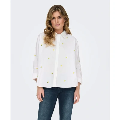 Afbeelding van ONLY Blouse New Lina Grace Wit M