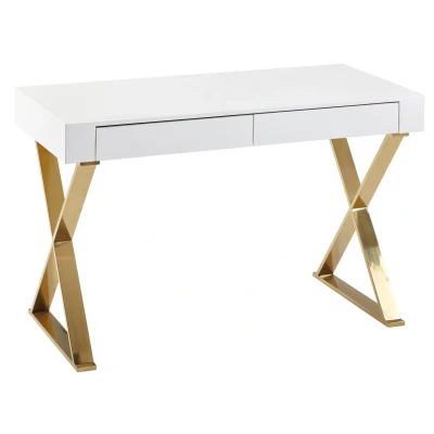 Afbeelding van Sky Style Havian Bureautafel Wit